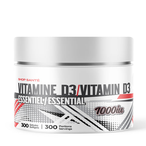 Shop Santé - Vitamin D3 300 capsules